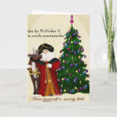 OLEセントニッククリスマスカード シーズンカード (裏面)