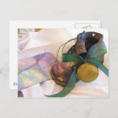 OLEタイムベビーシューズ&ロケット ポストカード (正面/裏面)