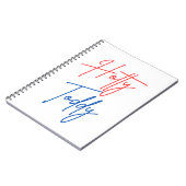 Oleノートブ恋しく思ックHotty Toddy Spiralノート ノートブック (左側)