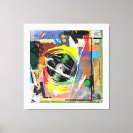 OLEレコードプレーヤー キャンバスプリント