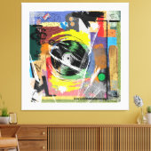 OLEレコードプレーヤー キャンバスプリント (インサイチュ (リビング))