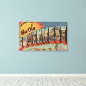 OLE南西からの挨拶 キャンバスプリント (インサイチュ (ウッドフロア))