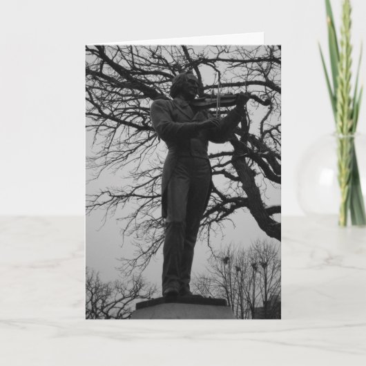 「Ole Bornemann Bull」誕生日・カード カード (正面)