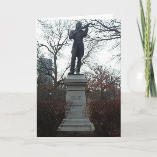 「Ole Bull」誕生日・カード カード (正面)