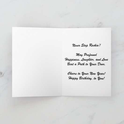 「Ole Bull」誕生日・カード カード (内部)