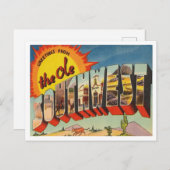 Ole Southwest Vintage Travelからの挨拶 ポストカード (正面/裏面)