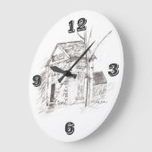 OLE TIME Tic目次 ラージ壁時計 (傾斜)