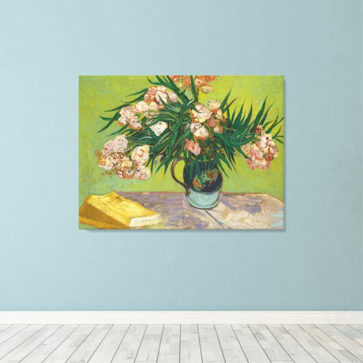 Oleanders Van Gogh Canvas Print キャンバスプリント (インサイチュ (ウッドフロア))