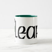 O'Learyのケルト族のドラゴンのマグ ツートーンマグカップ (中央)