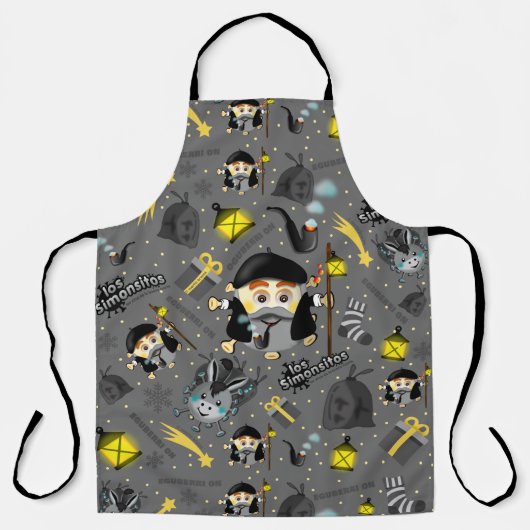 Olentzero vasco Eguberri on by Simonsitos エプロン (正面)