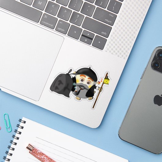 Olentzero vasco Eguberri on by Simonsitos シール (ノートパソコンとiPhone)