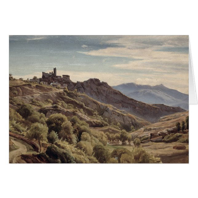 Olevanoの眺め (正面横)