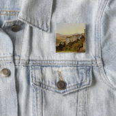 Olevano 1821-24年の眺め 缶バッジ (インサイチュ)