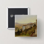 Olevano 1821-24年の眺め 缶バッジ (正面&裏面)