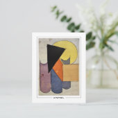 Olga Rozanova #111 -ファインアートはがき ポストカード (スタンド正面)