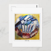 Olga Rozanova #114 -ファインアートはがき ポストカード (正面/裏面)