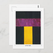 Olga Rozanova #137 -ファインアートはがき ポストカード (正面/裏面)