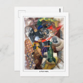 Olga Rozanova #145 -ファインアートはがき ポストカード (正面/裏面)