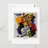 Olga Rozanova #64 -ファインアートはがき ポストカード (正面/裏面)