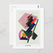 Olga Rozanova #80 -ファインアートはがき ポストカード (正面/裏面)