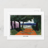 Olga Rozanova #86 -ファインアートはがき ポストカード (正面/裏面)