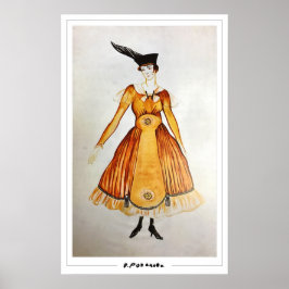 Olga Rozanova Zedign Art Poster #161 ポスター