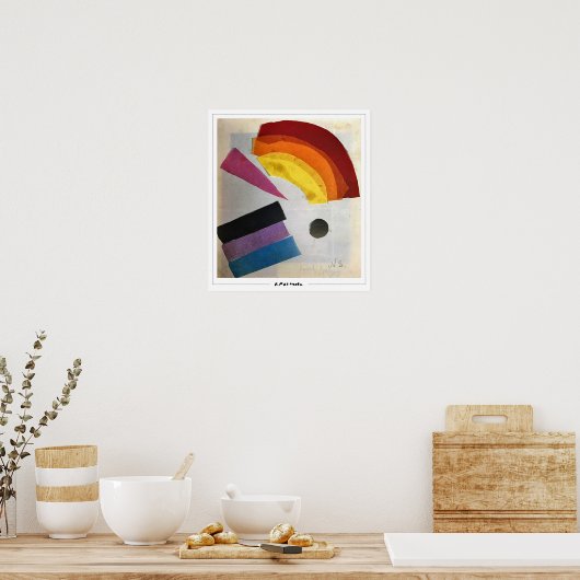 Olga Rozanova Zeding Artポスター#99 ポスター (キッチン)