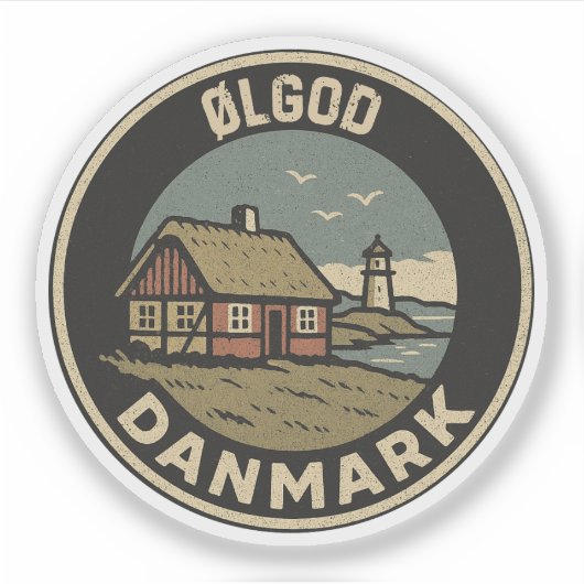 Ølgod, Denmark デンマーク シール (正面)