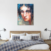 Olhar Melancólico キャンバスプリント (インサイチュ (寝室))