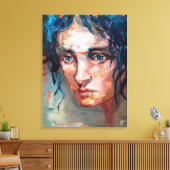 Olhar Melancólico キャンバスプリント (インサイチュ (リビング))