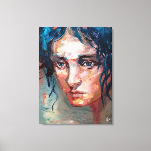 Olhar Melancólico キャンバスプリント (正面)