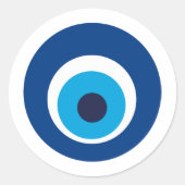 olho grego ラウンドシール (正面)