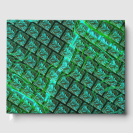 'Olhos azuis enquadrados', imagem riscada, borrada ゲストブック