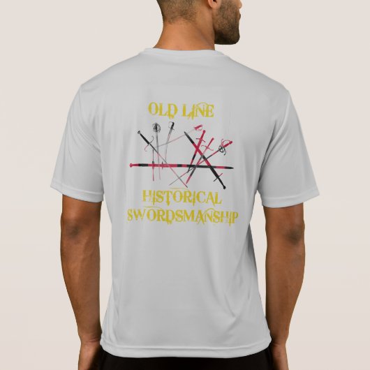 OLHSの人のスポーツTekの競争相手のTシャツ Tシャツ (裏面)