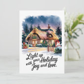 oliday – クリスマスカード (スタンド正面)