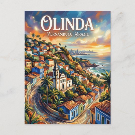 Olinda Brazil ポストカード (正面)