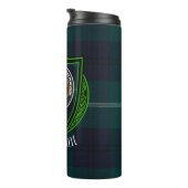Oliphant Scottish Clan Tartan & Crest タンブラー (回転右)