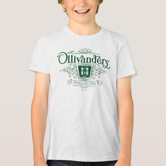 OLIVANDERS™ 美しい杖のメーカー トライブレンドＴシャツ (正面)
