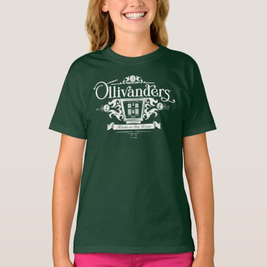 OLIVANDERS™ 美しい杖のメーカー Tシャツ (正面)