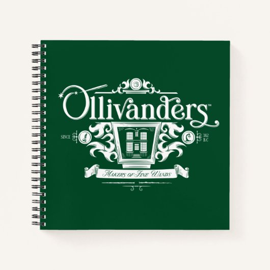 OLIVANDERS™ Makers of Wands素晴らし ノートブック (正面)