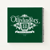 OLIVANDERS™ Makers of Wands素晴らし ノートブック (裏面)