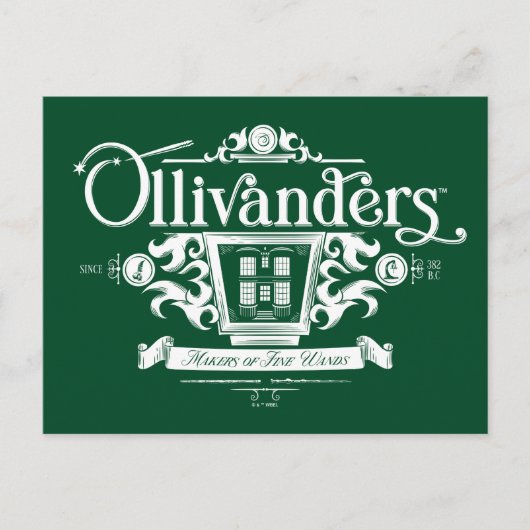 OLIVANDERS™ Makers of Wands素晴らし ポストカード (正面)