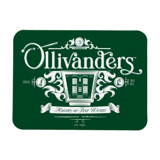 OLIVANDERS™ Makers of Wands素晴らし マグネット (横)