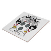 Olivasの家紋 タイル (側面)