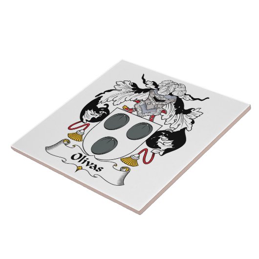 Olivasの家紋 タイル (側面)