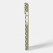 Olive and brown geometric ethnic ornament Case-Mate iPhoneケース (裏面 / 左)