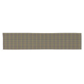 Olive Blue Orange Plaid Tartan Table Runner ショートテーブルランナー (横)
