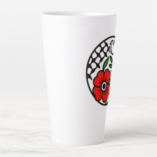 Olive Branch and Dove カフェラテマグ (正面)