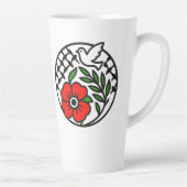 Olive Branch and Dove カフェラテマグ (右)