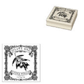 Olive Branch Botanical Gourmet Organic Olive Oil ラバースタンプ (押印)